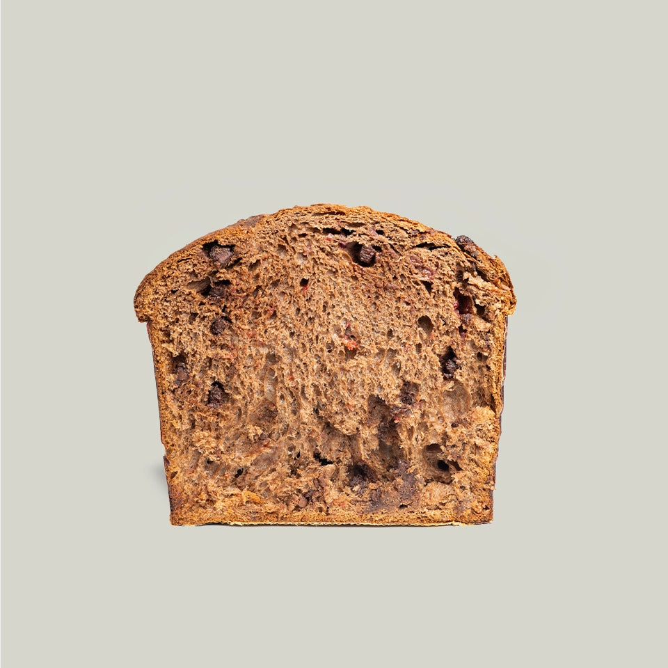 Panettone Cioccolato e lamponi 950gr